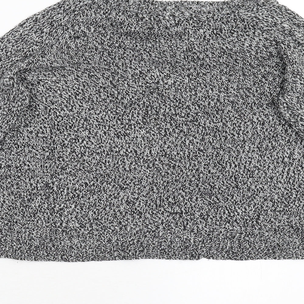 Womens UK Size XS Divided Grey Pullover Jumper
