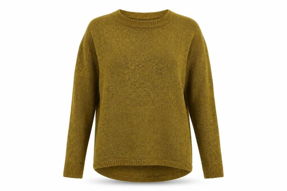 Womens UK Size 6 New Look Yellow Pullover Jumper