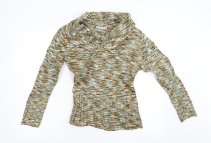 Womens UK Size M Select Green Pullover Jumper