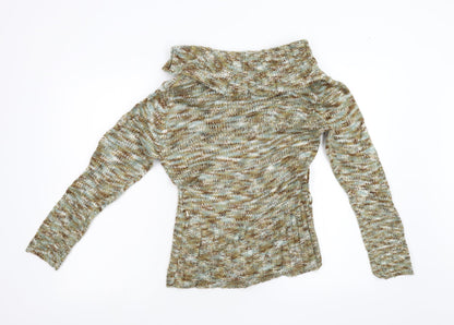 Womens UK Size M Select Green Pullover Jumper