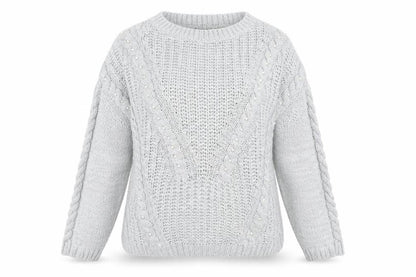 Womens UK Size M Primark Grey Pullover Jumper