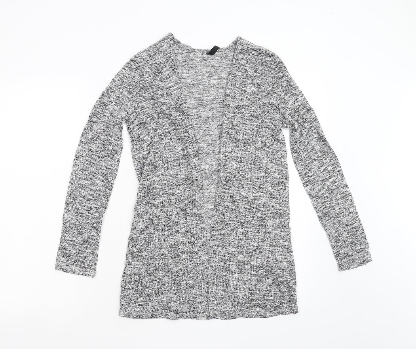 Womens UK Size XS Divided Grey Cardigan Jumper