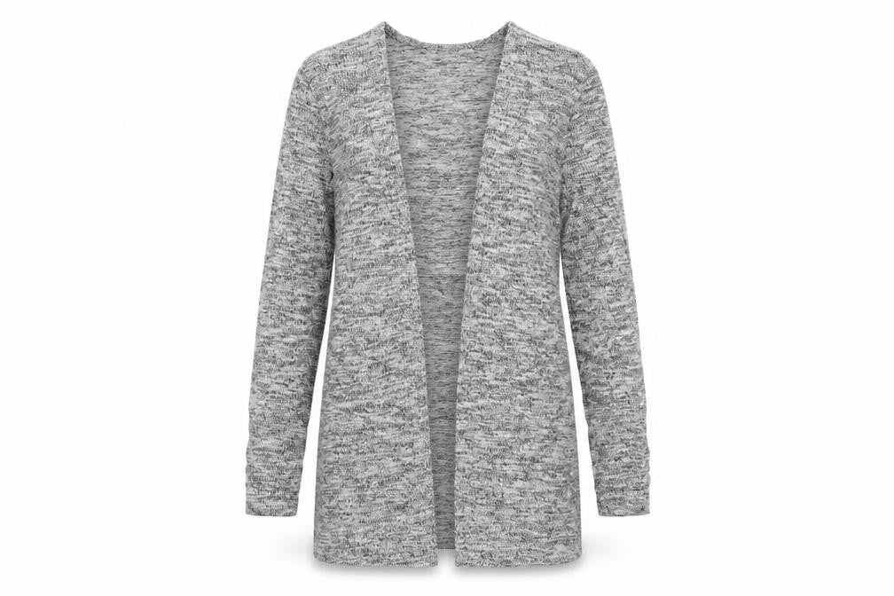 Womens UK Size XS Divided Grey Cardigan Jumper