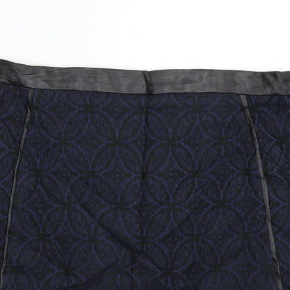 F&F Womens Blue   Mini Skirt Size 6
