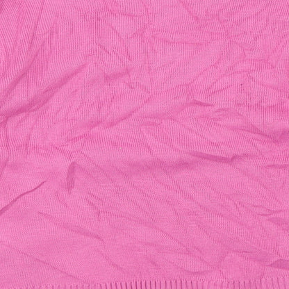 Womens UK Size S Glimpse Design Pink Pullover Jumper