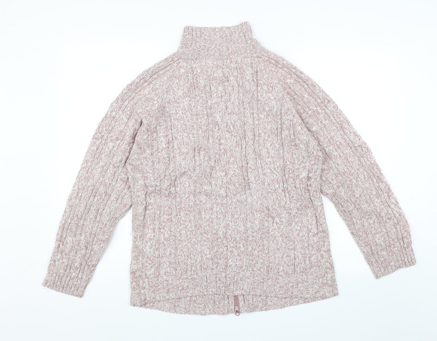 Donna Lewis Womens Pink   Full Zip Jumper Size L