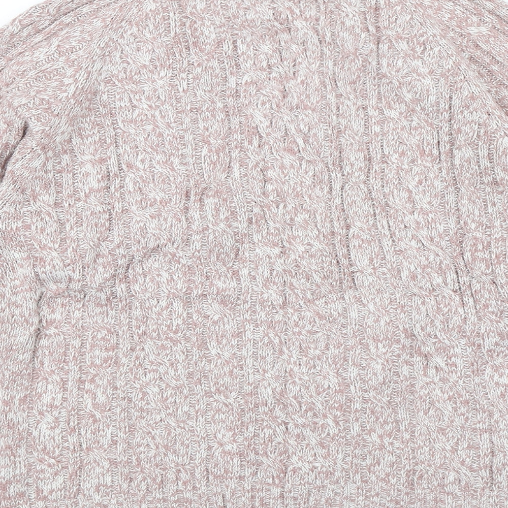 Donna Lewis Womens Pink   Full Zip Jumper Size L