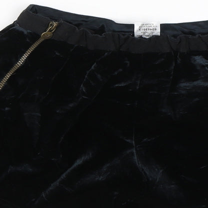 M&S Girls Black   Sailor Shorts Size 8-9 Years