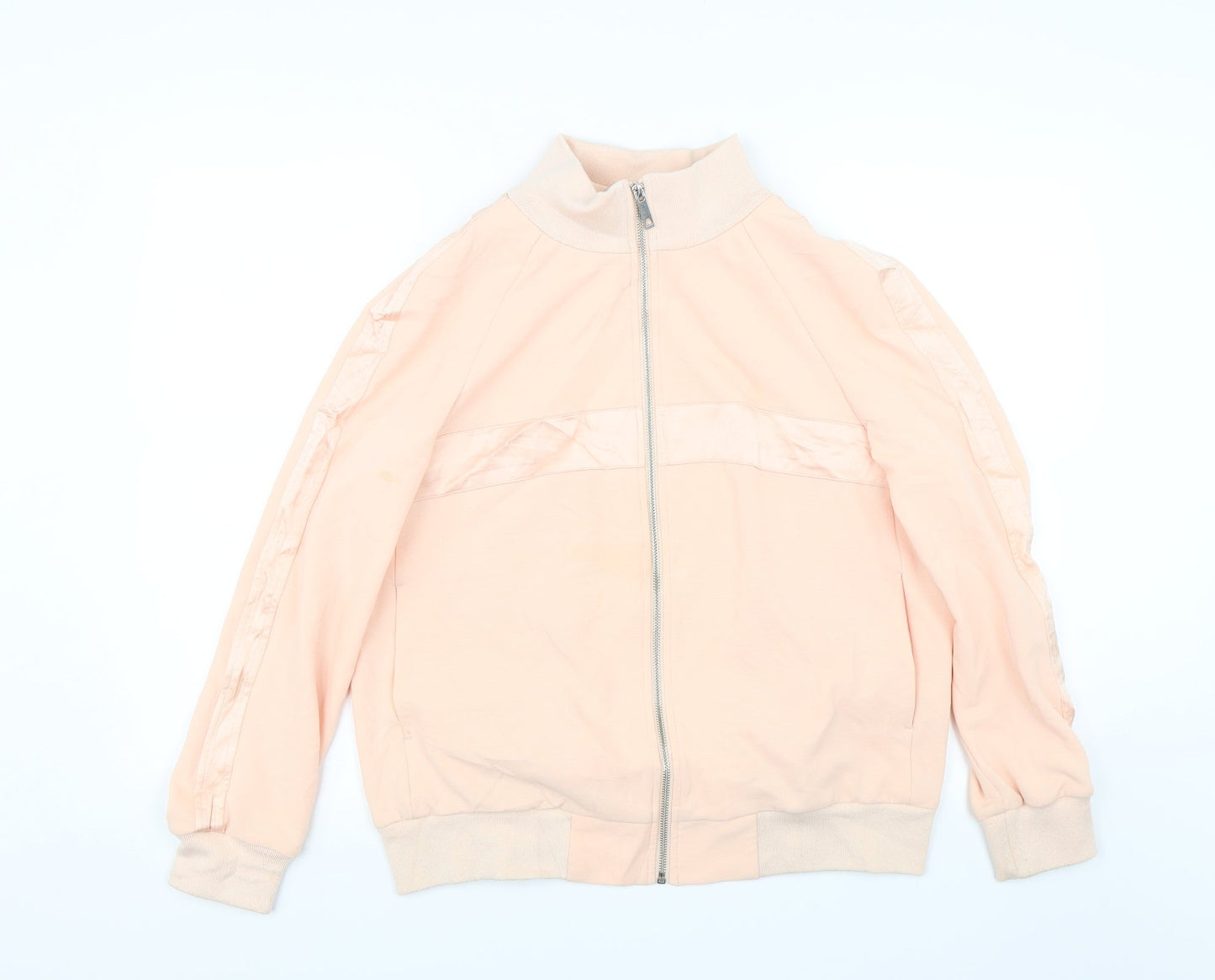 Womens UK Size 14 NEXT Orange Full Zip Jumper