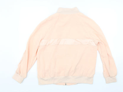 Womens UK Size 14 NEXT Orange Full Zip Jumper
