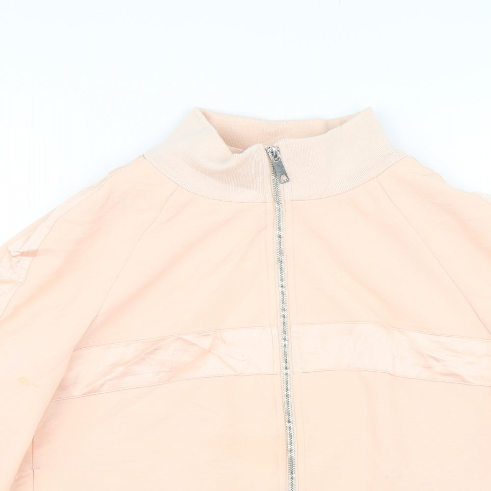 Womens UK Size 14 NEXT Orange Full Zip Jumper