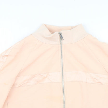 Womens UK Size 14 NEXT Orange Full Zip Jumper