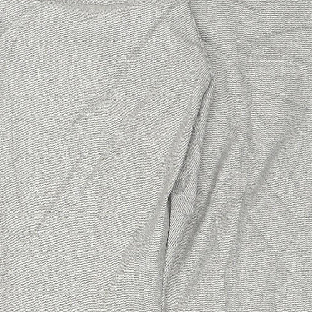 Womens UK Size 16 Atmosphere Regular Fit Dress Pants Grey Trousers