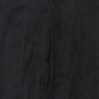 Womens UK Size 12 Marks and Spencer Regular Fit Dress Pants Black Trousers