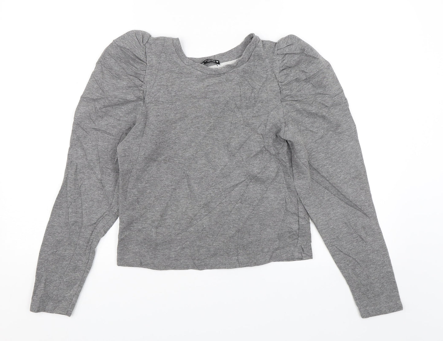 Womens UK Size S Zara Grey Pullover Jumper