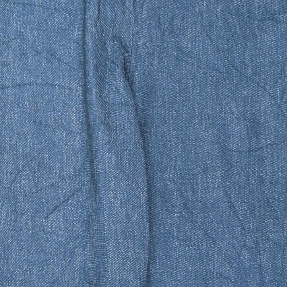Preworn Womens Blue   Chino Trousers Size 29 in L27 in