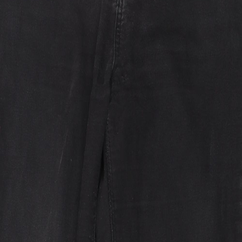 New Look Womens Black  Denim Skinny Jeans Size 12 L26 in