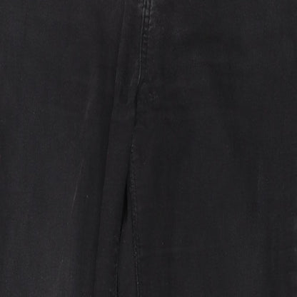 New Look Womens Black  Denim Skinny Jeans Size 12 L26 in