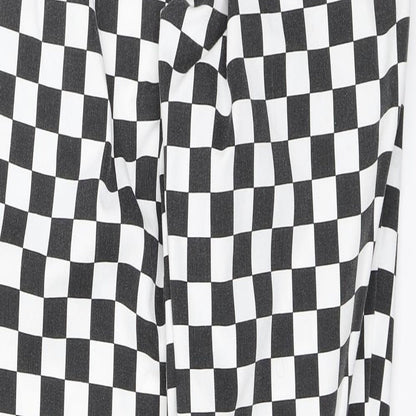 Womens UK Size L Preworn Regular Fit  White Trousers