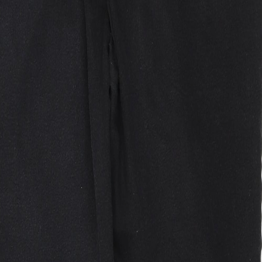 Womens UK Size 14 Miss Denim Regular Fit Skinny Black Jeans