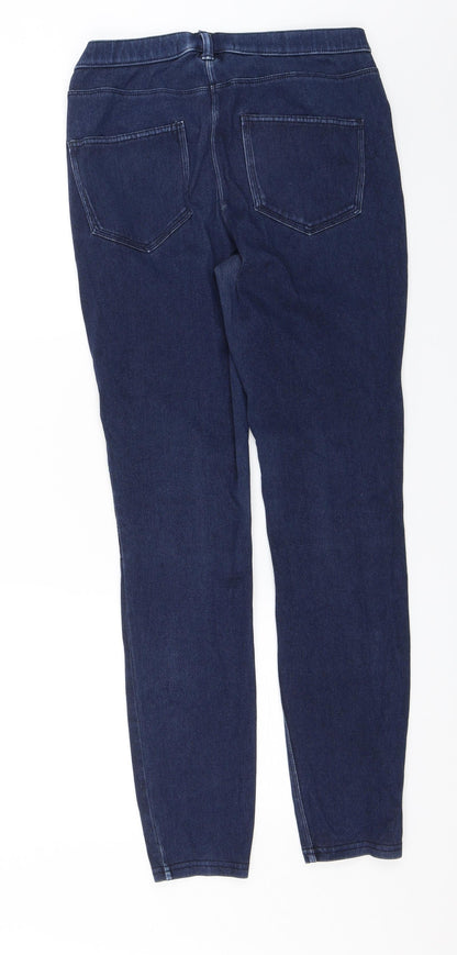 NEXT Womens Blue  Denim Skinny Jeans Size 10 L27 in