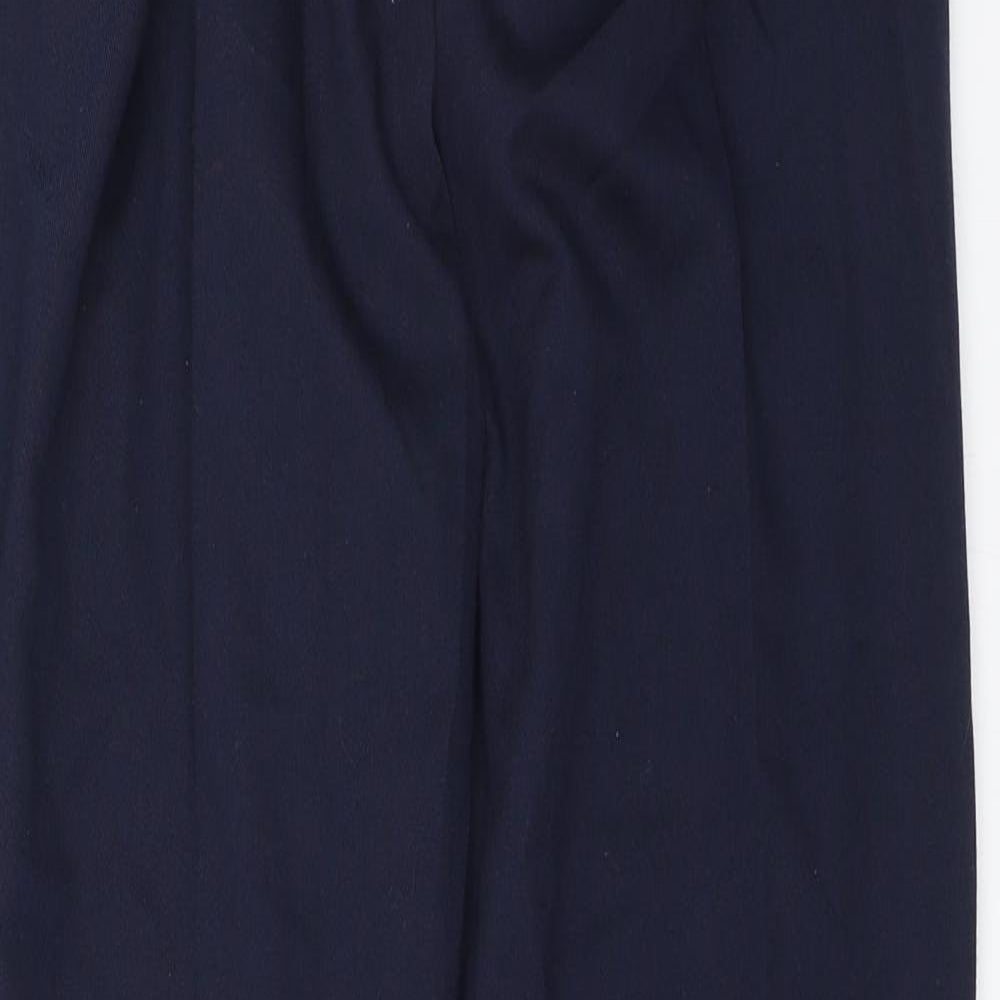 EC Womens Blue   Capri Trousers Size 24 in L27 in