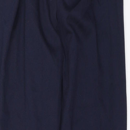 EC Womens Blue   Capri Trousers Size 24 in L27 in