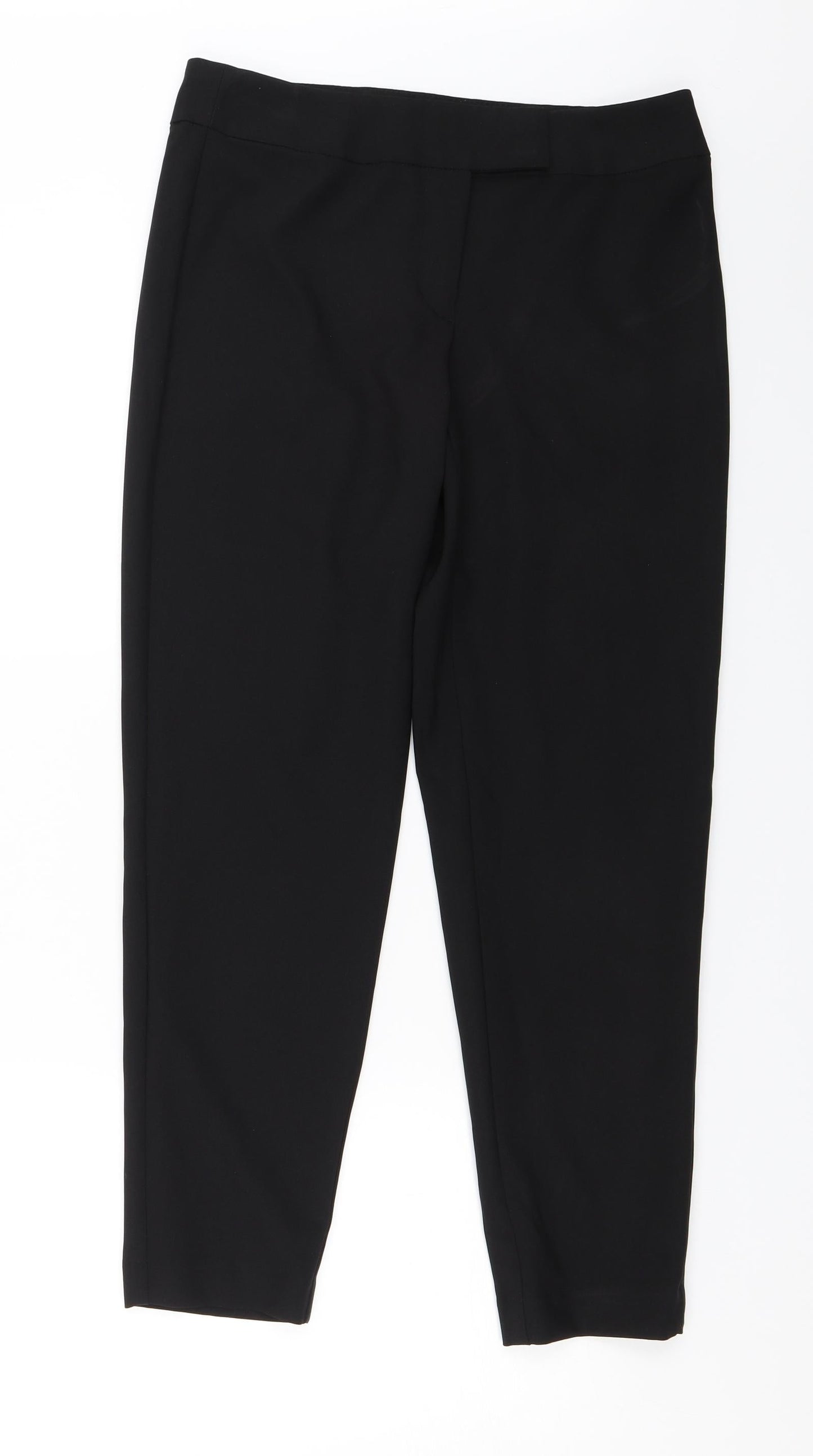 George Womens Black   Dress Pants Trousers Size 10 L24 in - Short length