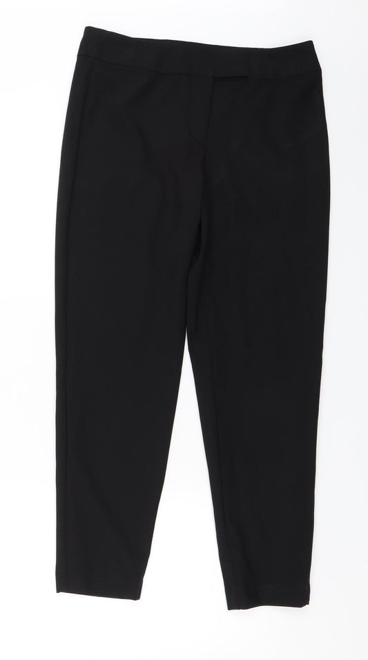 George Womens Black   Dress Pants Trousers Size 10 L24 in - Short length