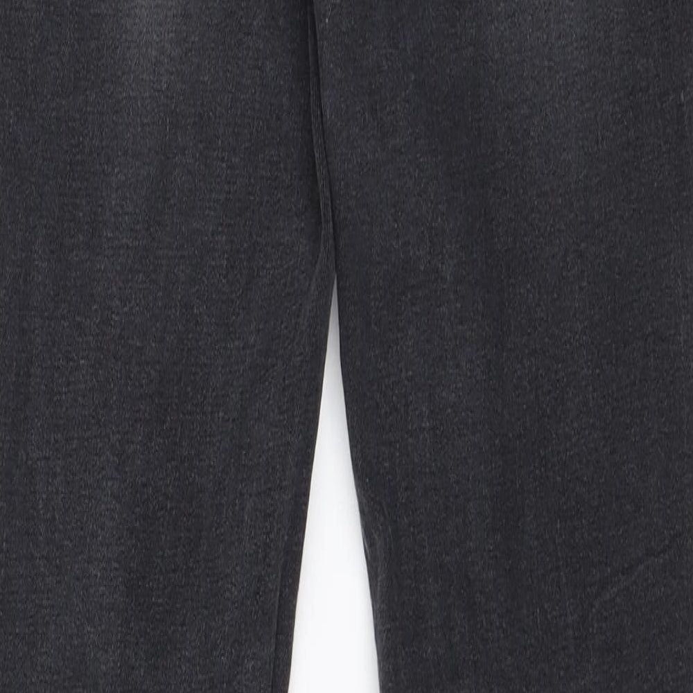 Womens UK Size 8 By Sasha Regular Fit Skinny Black Jeans