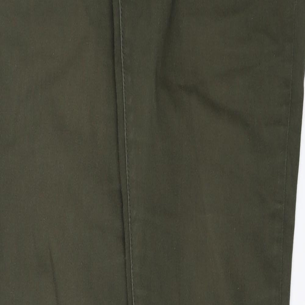 Womens UK Size 12 Yes Yes Regular Fit Skinny Green Jeans
