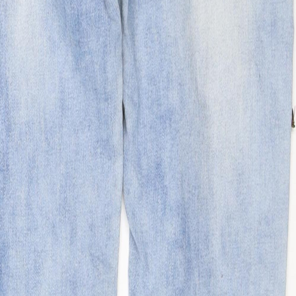 Womens UK Size 8 MISS RJ Regular Fit Skinny Blue Jeans