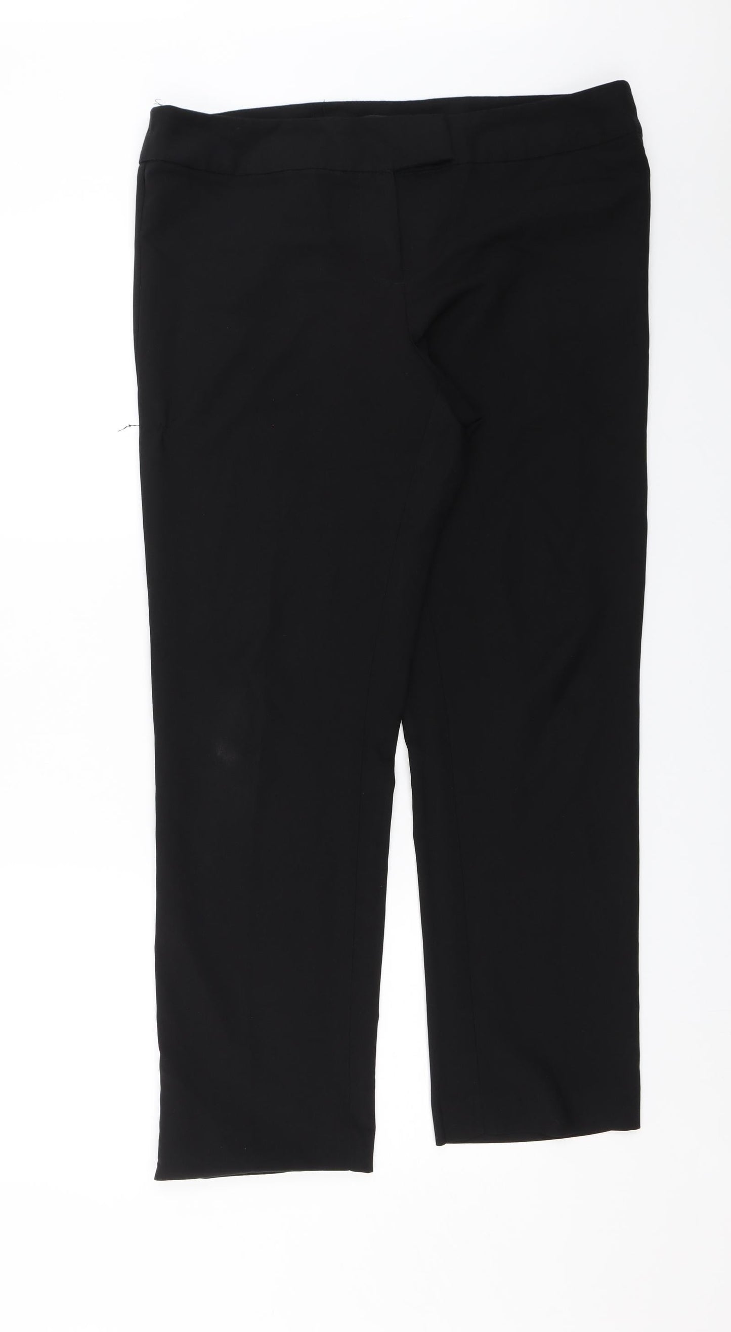 George Womens Black   Dress Pants Trousers Size 38 in L26 in
