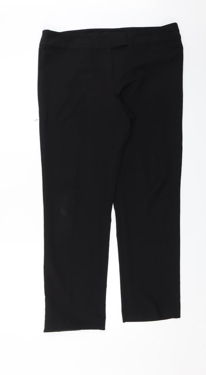 George Womens Black   Dress Pants Trousers Size 38 in L26 in