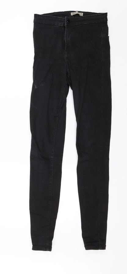 Denim & Co. Womens Black   Skinny Jeans Size 10 L30 in