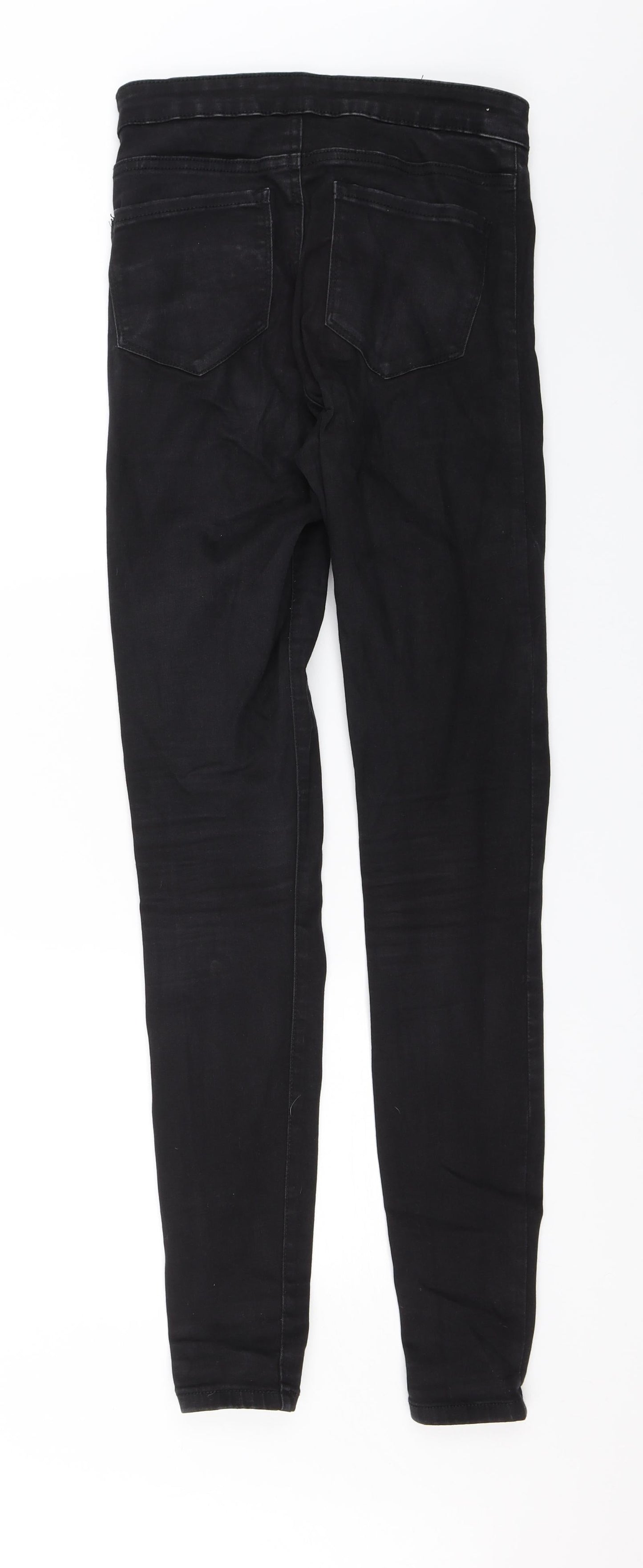 Denim & Co. Womens Black   Skinny Jeans Size 10 L30 in