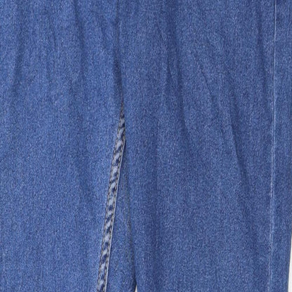 Easy Buy Womens Blue  Denim Skinny Jeans Size 6 L27 in