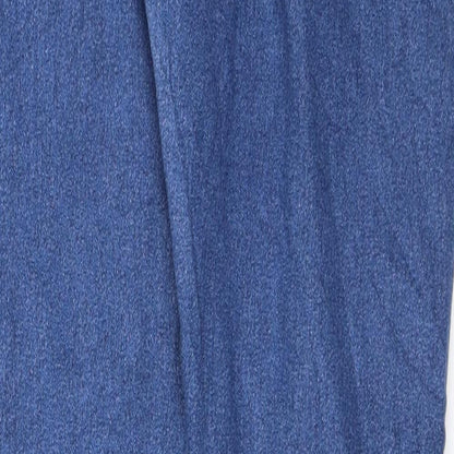 Easy Buy Womens Blue  Denim Skinny Jeans Size 6 L27 in