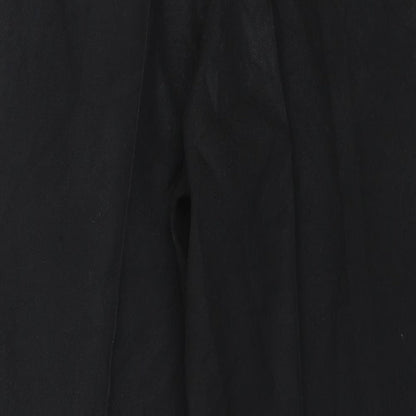 Womens UK Size 26 in Preworn Regular Fit  Black Trousers