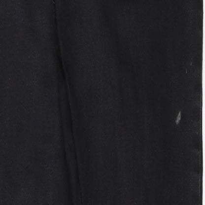 Denim & Co. Womens Black   Skinny Jeans Size 12 L26 in