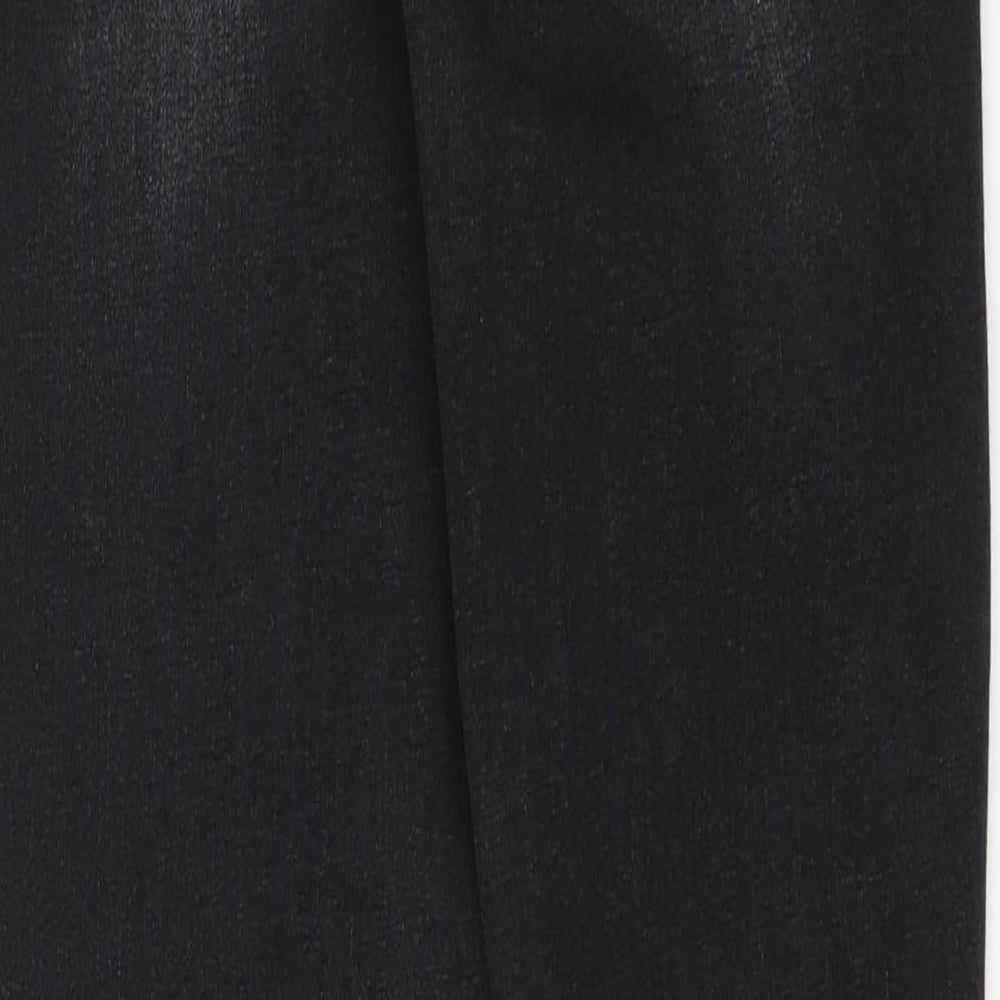 Simply Be Womens Black  Denim Skinny Jeans Size 12 L26 in