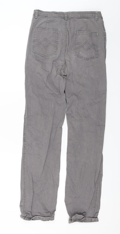 Departure Womens Grey   Straight Jeans Size 10 L30 in