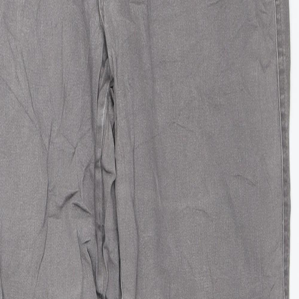 Departure Womens Grey   Straight Jeans Size 10 L30 in