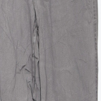 Departure Womens Grey   Straight Jeans Size 10 L30 in