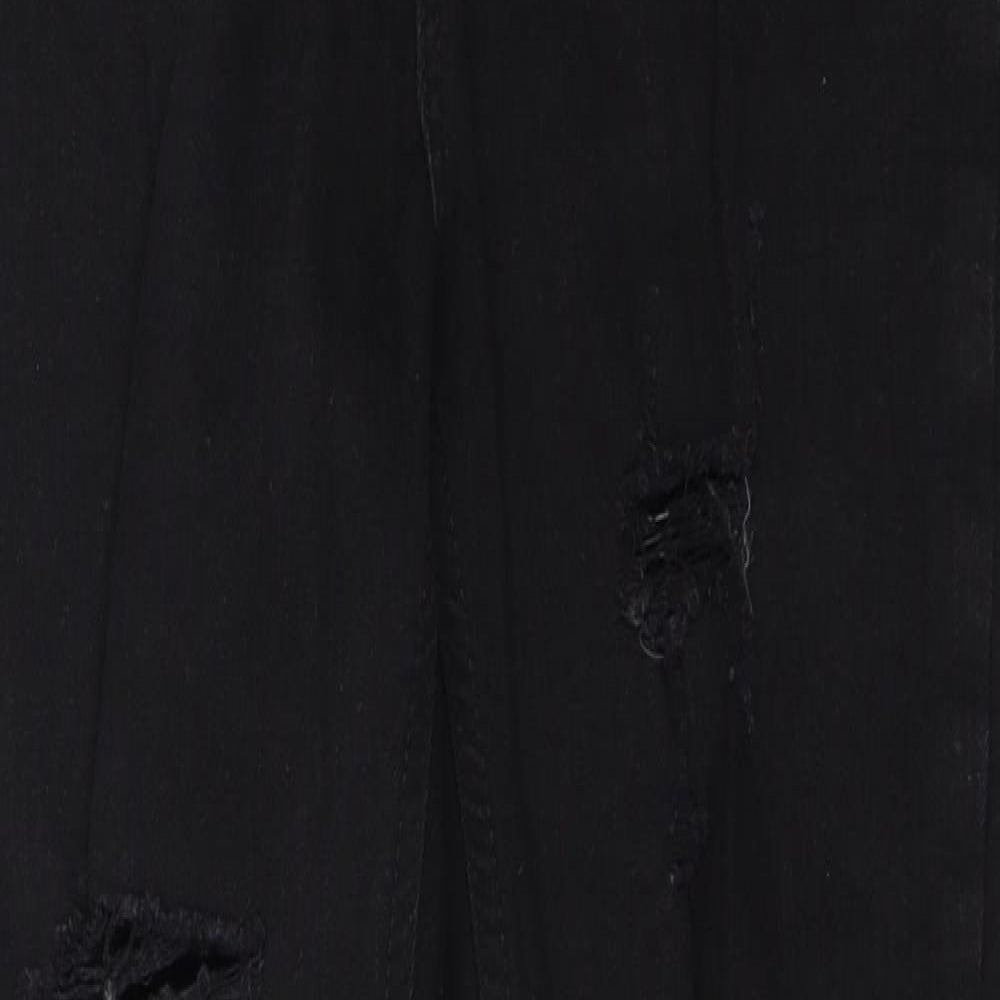 Denim Co Womens Black  Denim Skinny Jeans Size 12 L27 in