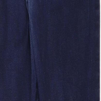 Denim & Co. Womens Blue   Skinny Jeans Size 12 L27 in