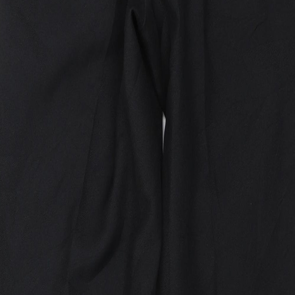 Womens UK Size 28 in Preworn Regular Fit  Black Trousers