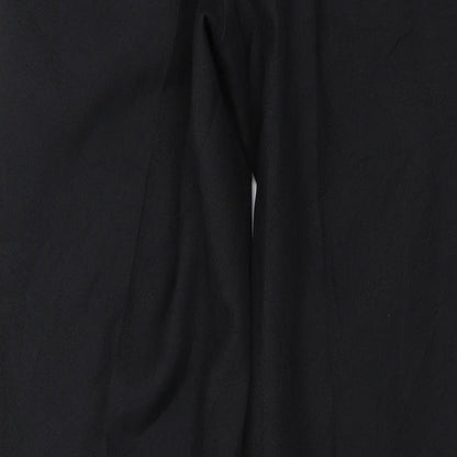 Womens UK Size 28 in Preworn Regular Fit  Black Trousers