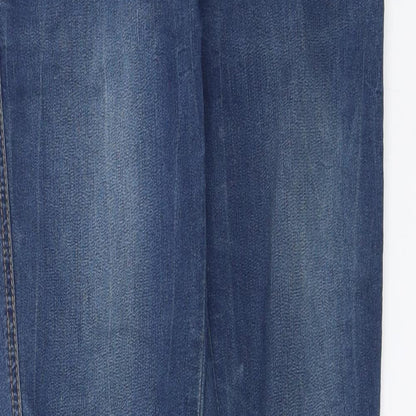 Internationale Womens Blue  Denim Skinny Jeans Size 10 L29 in
