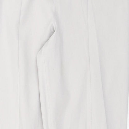 Womens UK Size 8 Boohoo Regular Fit Capri Grey Trousers